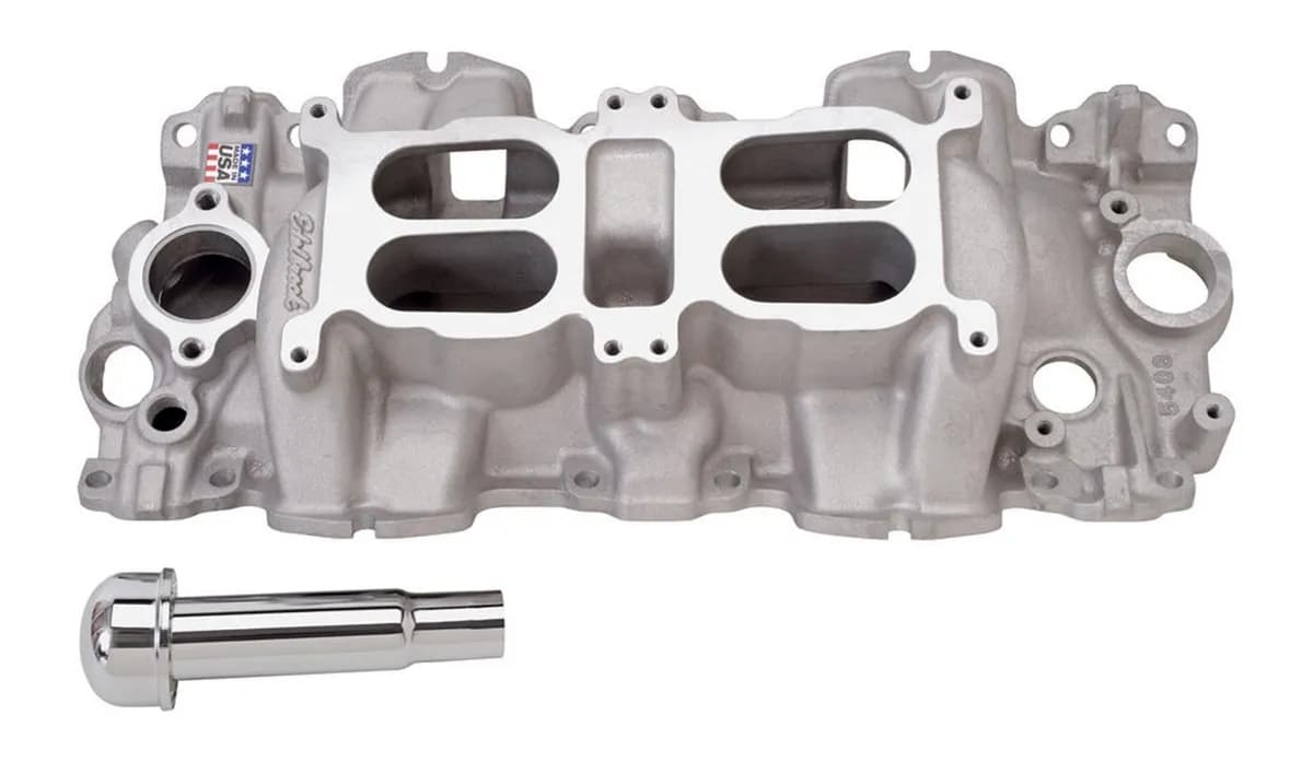 Edelbrock 5409 Performer RPM Big Block Chevy 348/ 409 Dual-Quad Large Port Intake Manifold