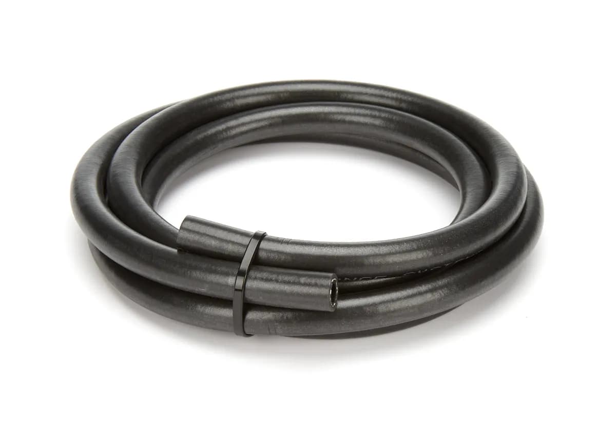Pushlite Hitemp Black Hose 4an 6ft Roll (Replaces 806004 no Fiber Braid)