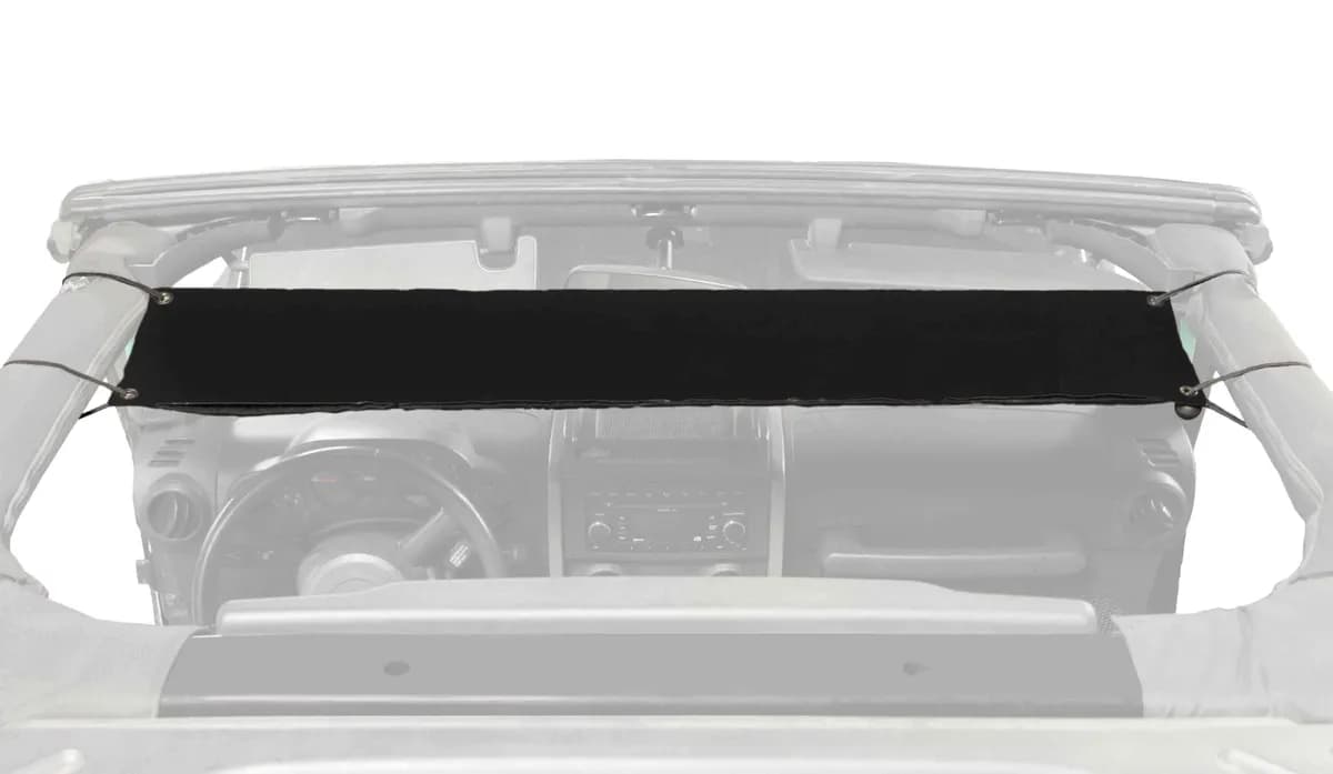 Interior Accessories 2007-2018 Cab Organizers Overhead Pocket Black
