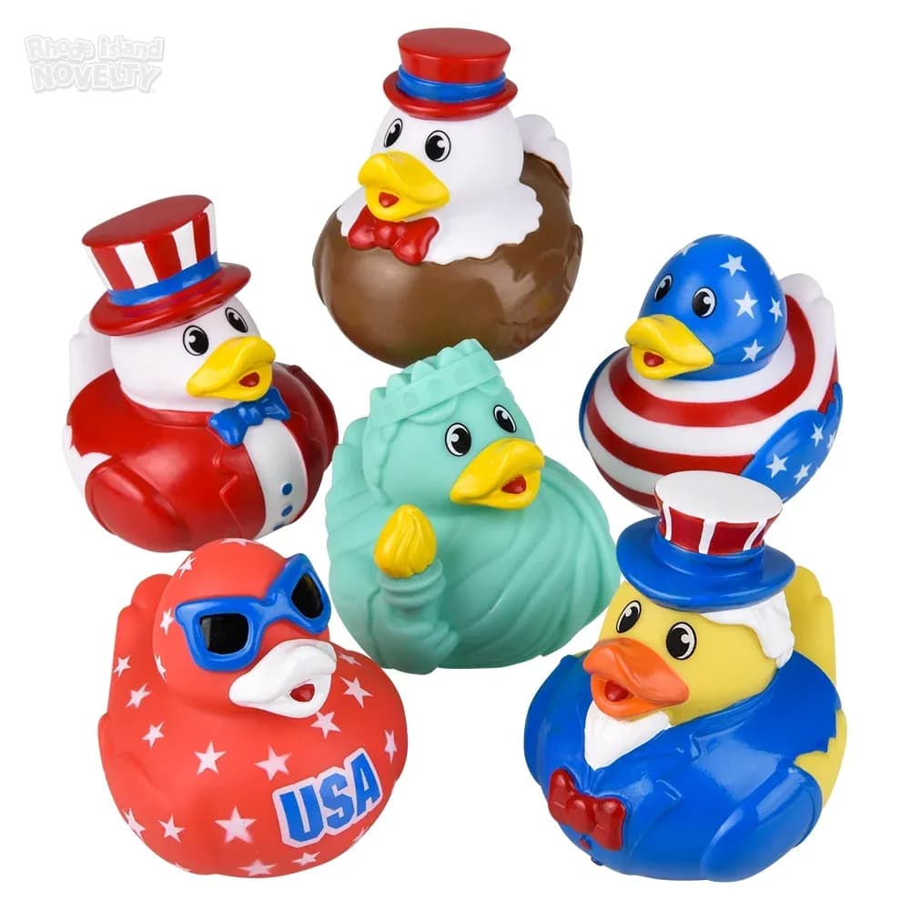 2\" Patriotic Ducky Assortment