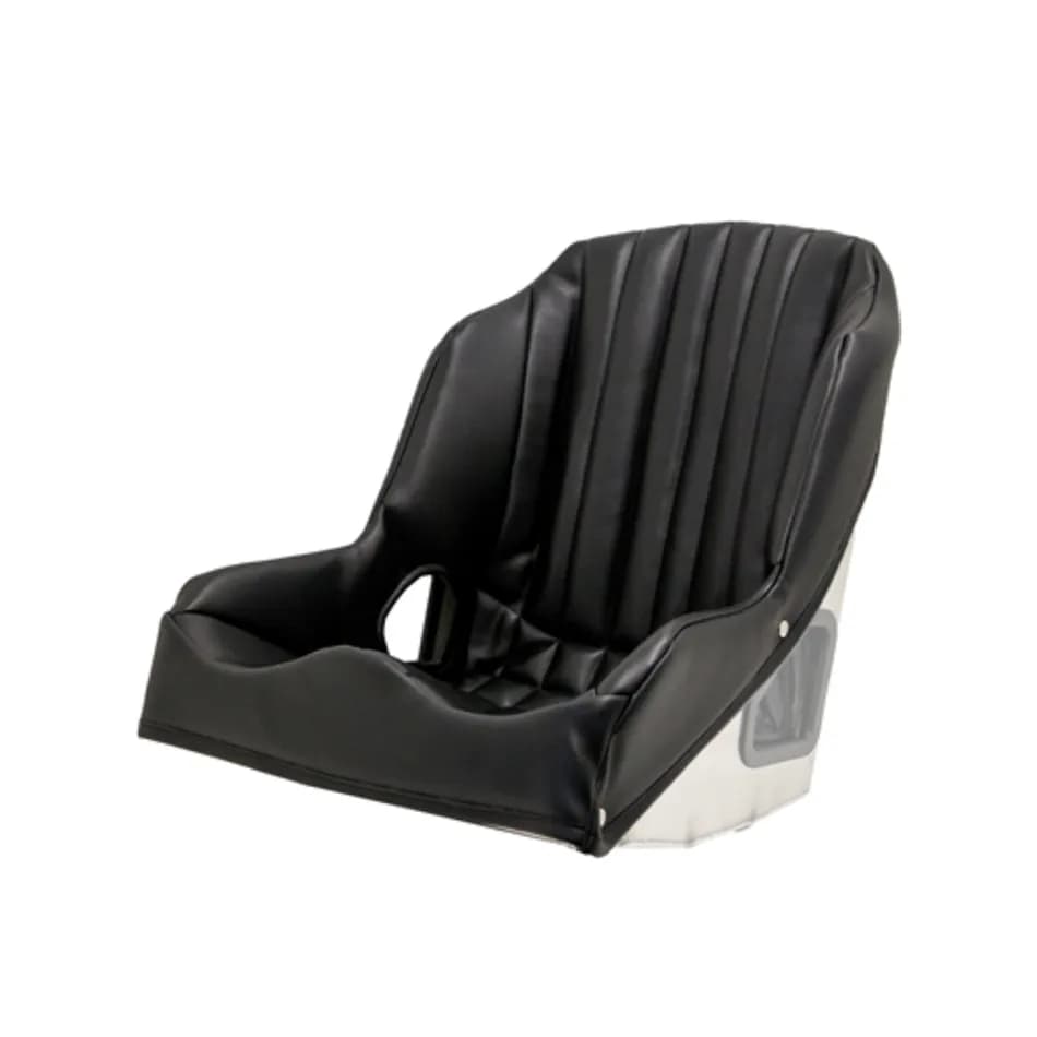 Kirkey Racing 55V Series Vintage Class Bucket Seat Cover - Black Vinyl