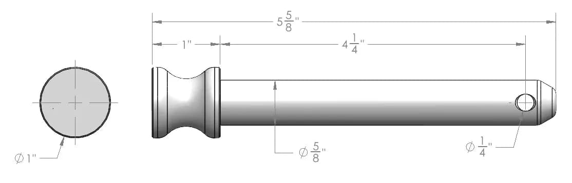 BulletProof Corrosion Resistant Pins (Pair) CRP
