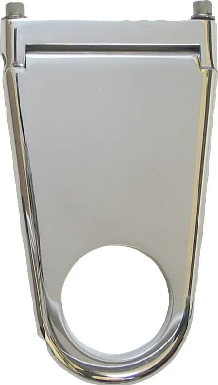 Borgeson - Steering Column Mount - P/N: 911202 - 2 in. Blank style column drop for 2 in. columns. Polished aluminum.
