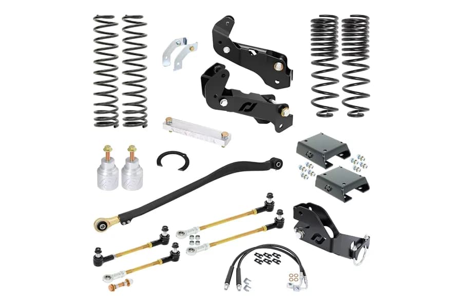 Driver Lift Kit for JT Gladiator w/ Diesel engine 3.5 Inch lift RockJock 4X4