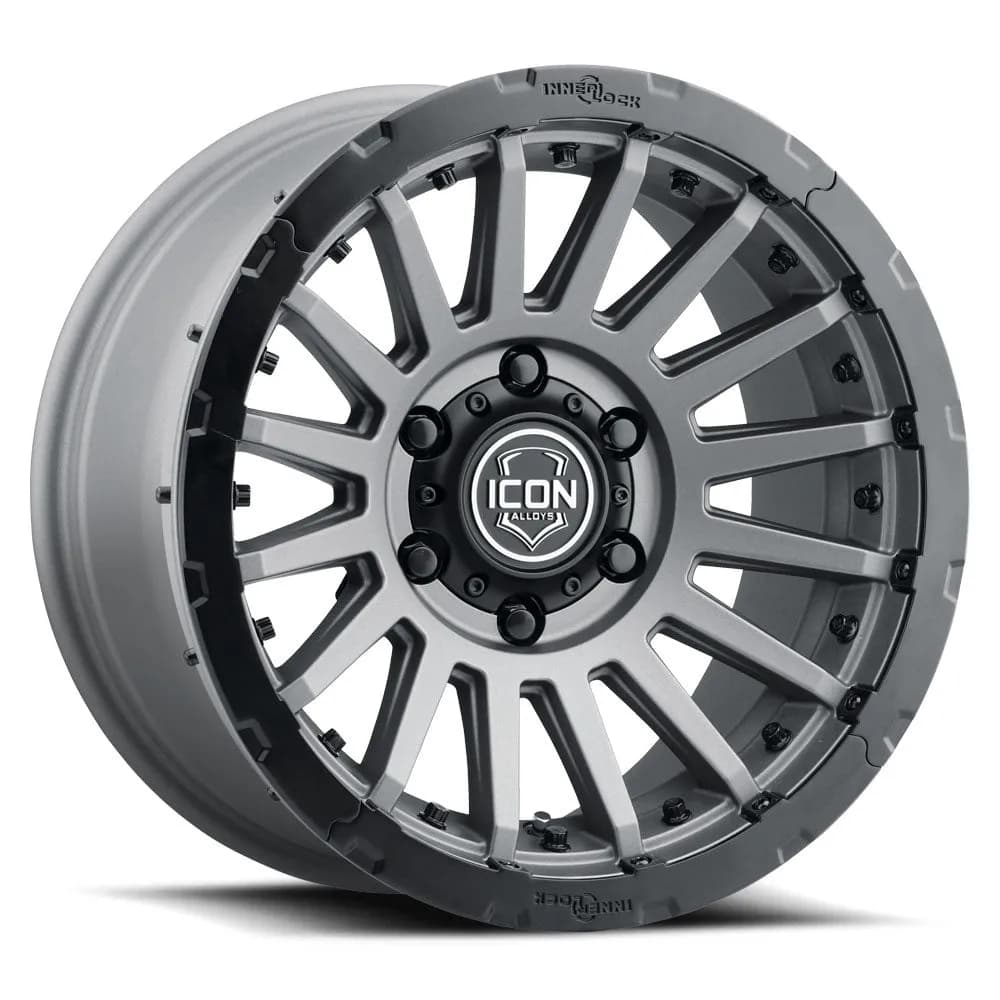 Icon Alloys Recon Pro Charcoal 18 x 9 / 6 x 135 / 6mm / 5.25 bs 23618906352ch