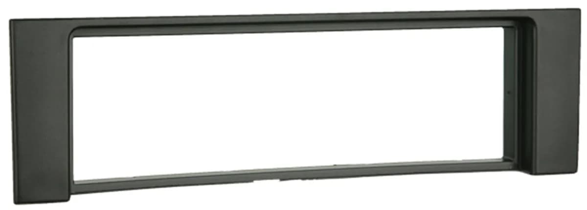 TURBOKits; Radio Installation Kit; Incl. Instructions/Hardware; Recessed DIN Mount; High-Grade ABS Plastic; Concert Radio; Matte Black;