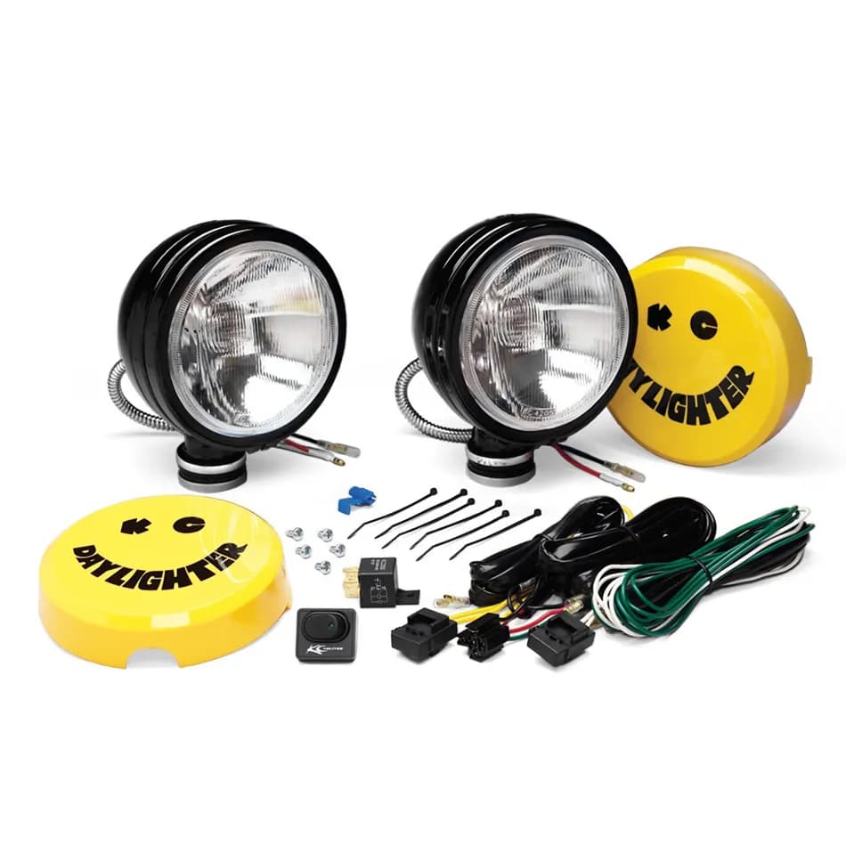 KC HiLiTES 234 KC Daylighter Halogen 6in Spread 2-Light System Universal