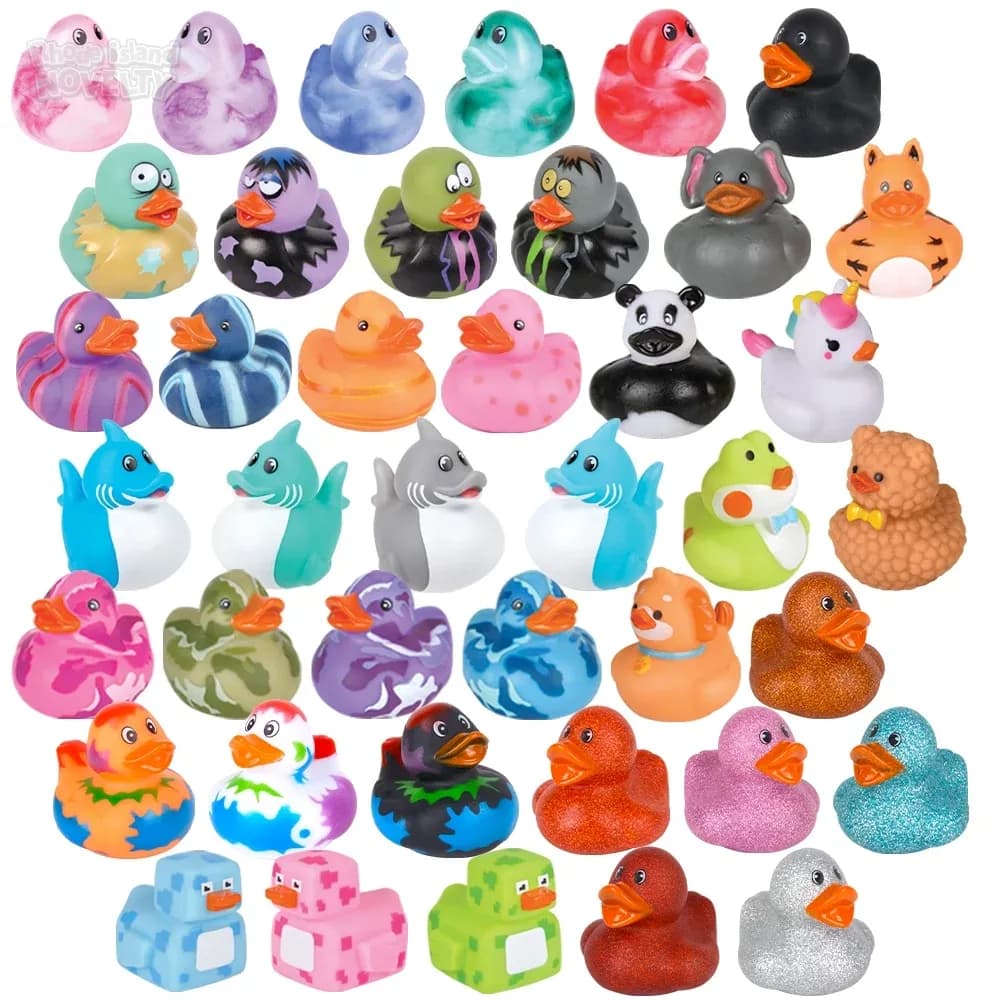 Rubber Ducky Refresh Mix - No Yellow 2\" 1000 Pcs