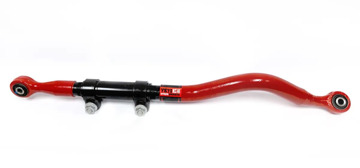 Steer Smarts 75033001 Jeep Wrangler JK YETI Extreme XD Adjustable Front Trackbar. Made in the USA.
