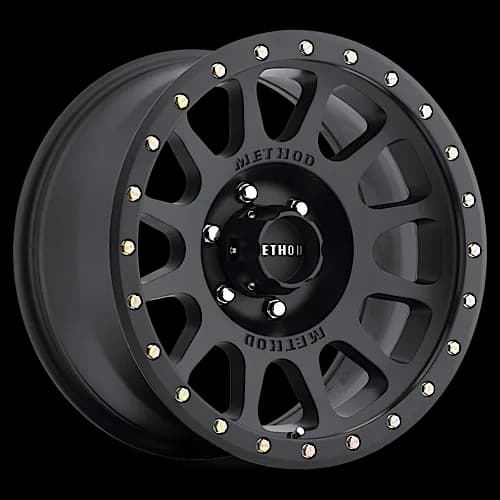 Aluminum Wheels 20x9 NV MR305 Bolt Pattern 6 On 135 Offset 18 Lip Size 1.42 Matte Black MB Method