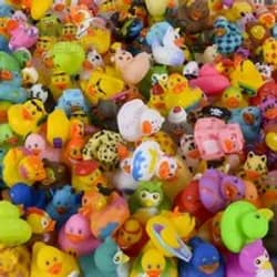 Rubber Ducky Refresh Mix - No Yellow 2\" 500 Pcs