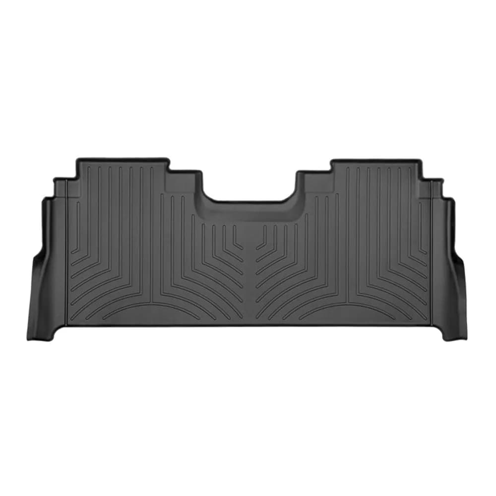 FloorLiner™ DigitalFit®; Black; Rear;