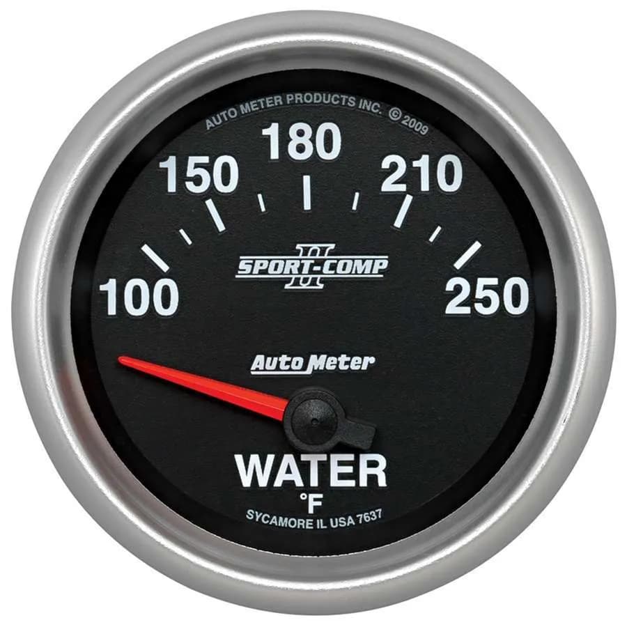 2-5/8 In. Water Temperature, 100-250 Fahrenheit, Sport-Comp II