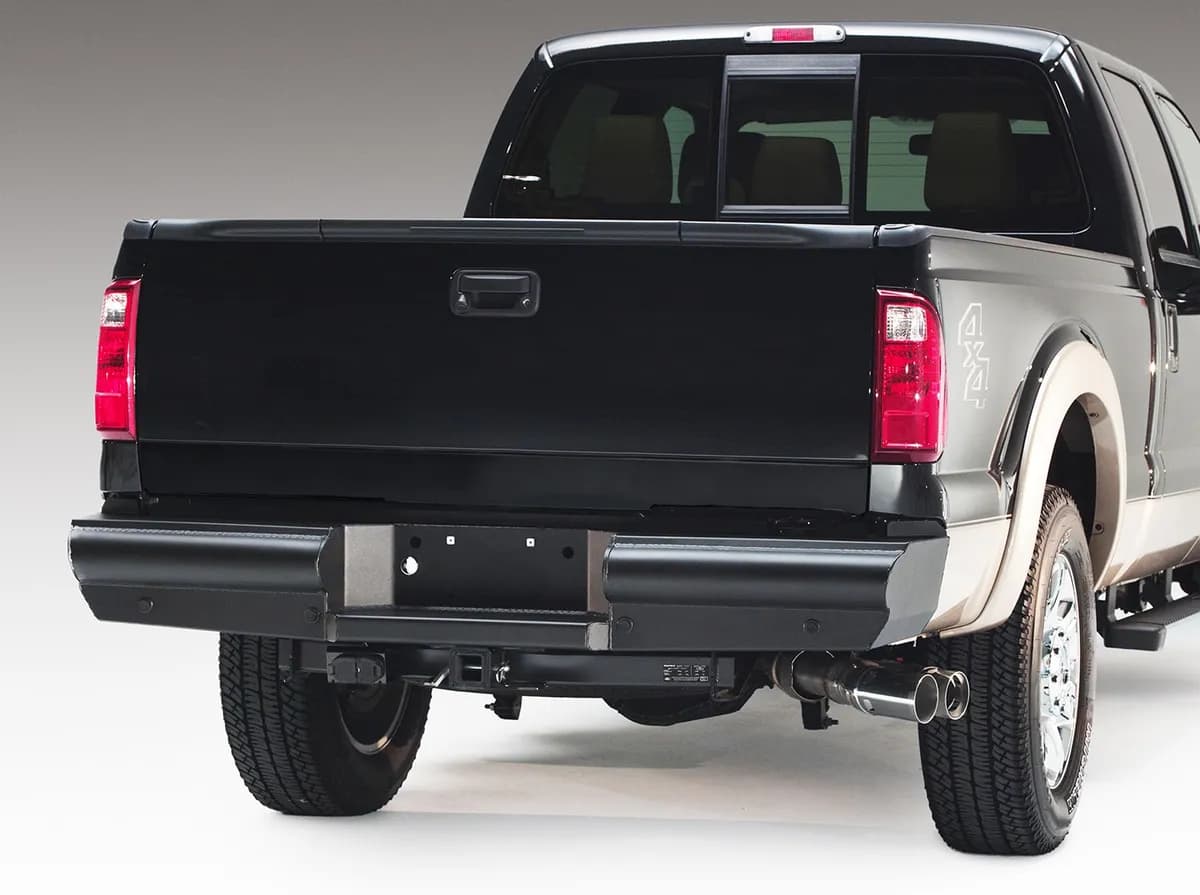 99-22 Ford F250/350 Elite Black Steel Series Rear Bumper