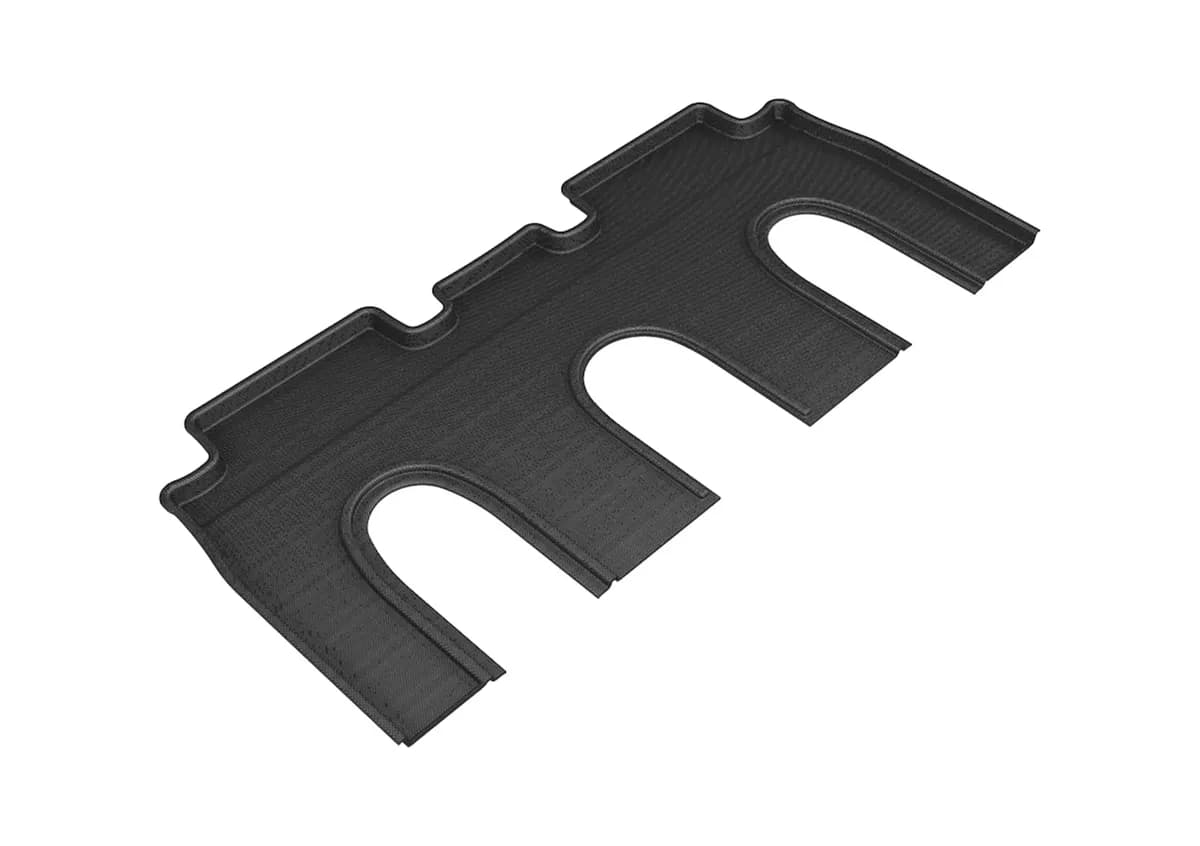 1617 Tesla Model x Nonfolding Kagu Black 2nd Row Floor Liner