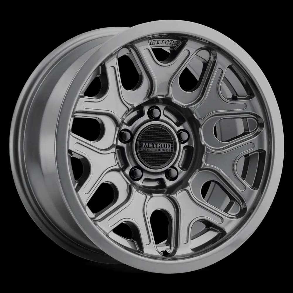 MR322 20x9 12mm Offset 6x5.5 106.25mm Centerbore Gloss Titanium