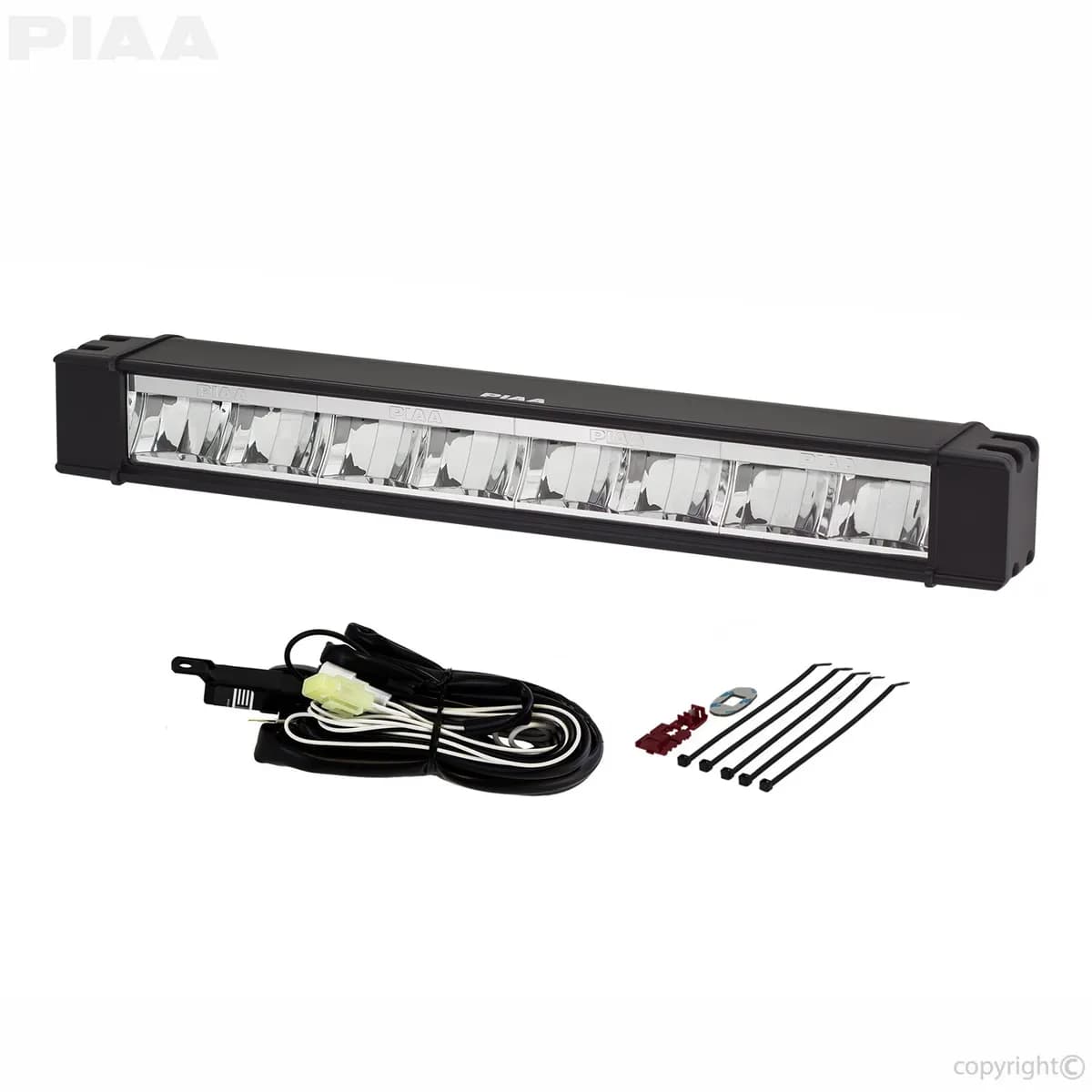 PIAA RF LED Light Bar w/ Harness Kit Single Driving 18in