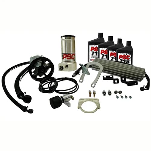 PSC Power Steering Pump Reservoir and Cooler Kit for SG061R 1987-95 Jeep Cherokee XJ with 4.0L inline 6cyl motor