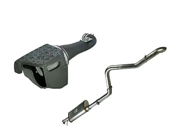 aFe POWER Air Intake and Exhaust System Package - 2012+ JK
