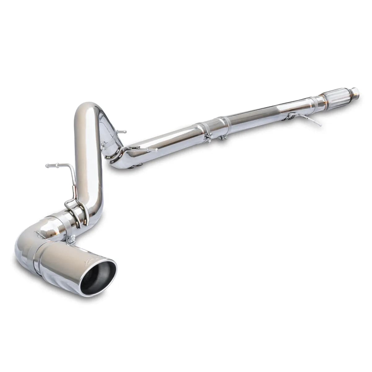 2022 gm 3.0l Duramax 4in Dpfback Exhaust System Polished W/Polished Tip