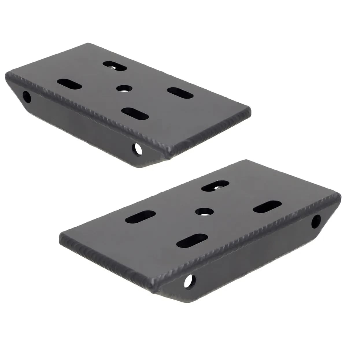 HD Leaf Spring Plates For Use w/2 Inch Springs 76-86 Jeep CJ Front Pair RockJock 4x4
