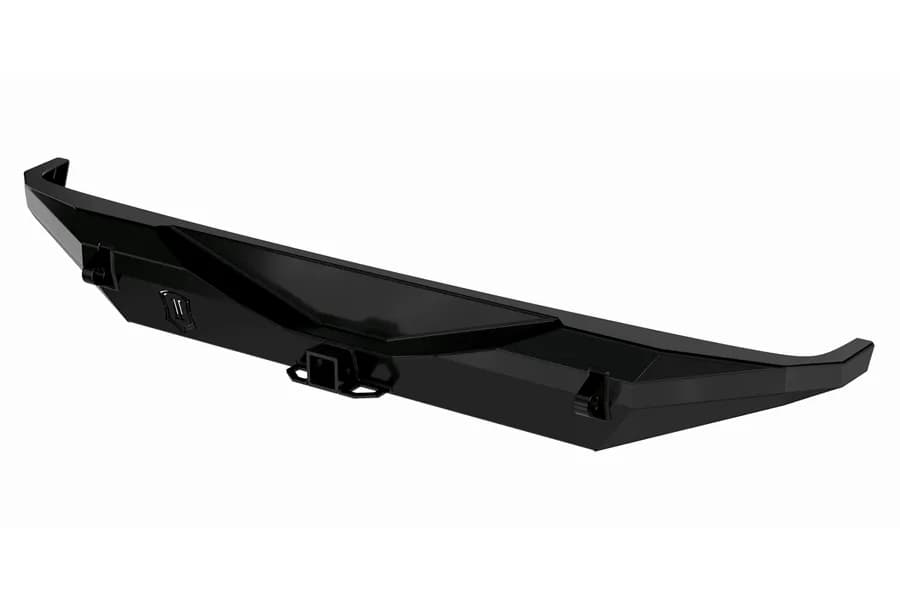 ICON Impact Armor 2018-Up Jeep Wrangler JL Pro Series Rear Bumper w/Hitch & Tabs