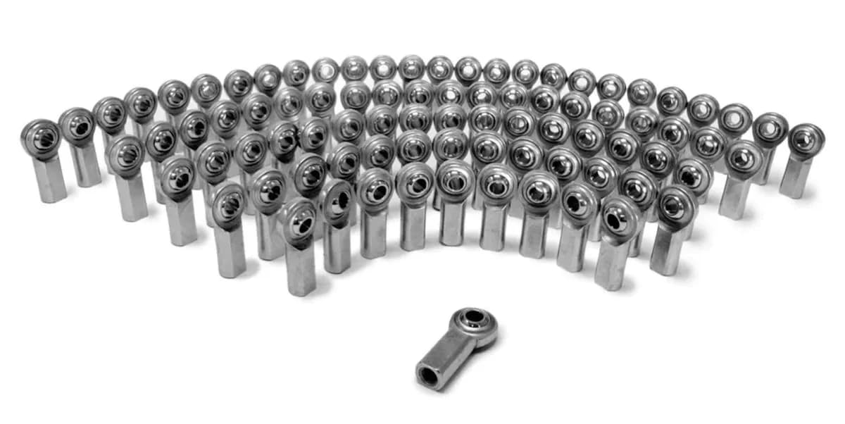 Steinjäger Inch Female Rod Ends Steel Housing, Bronze Race 1/2-20 LH 75 Pack