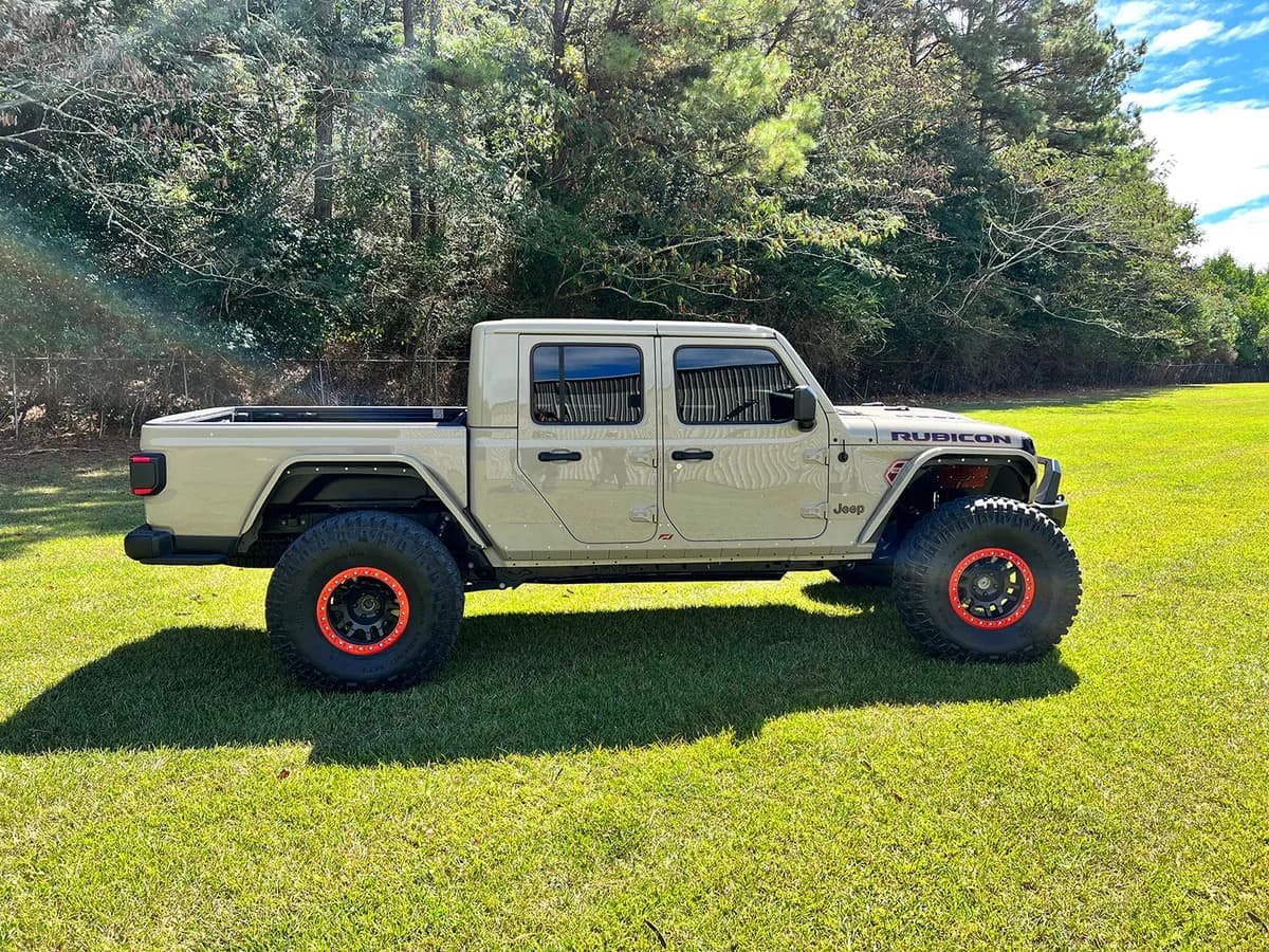 Hatchet High Line Rear Fenders for Jeep JT Gladiator - Steel
