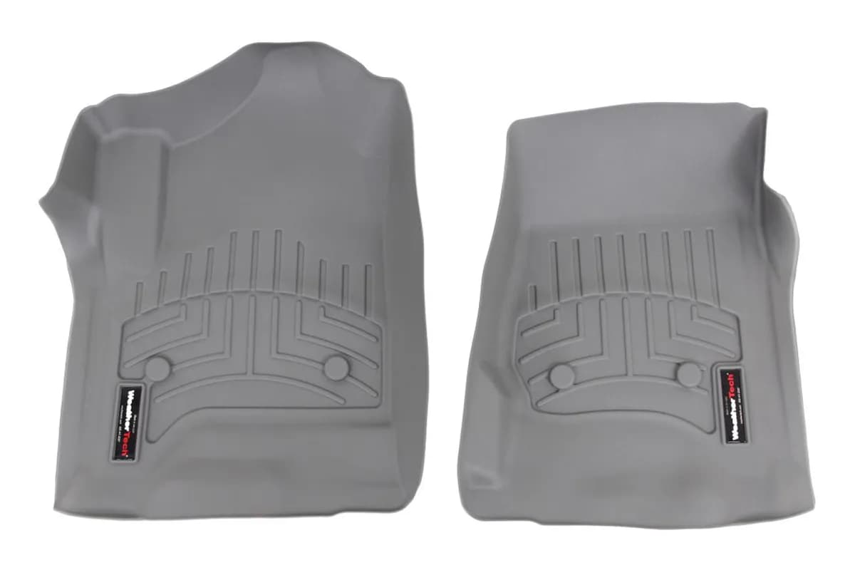 2015 + Ford F-150 SuperCrew and SuperCab Front 3D Floor Mats Grey