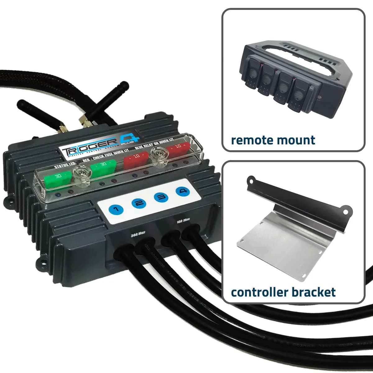 Oracle Lights Trigger 4 Plus Wireless Accessory Control System Combo Kit - Jeep JL And JT 2100j