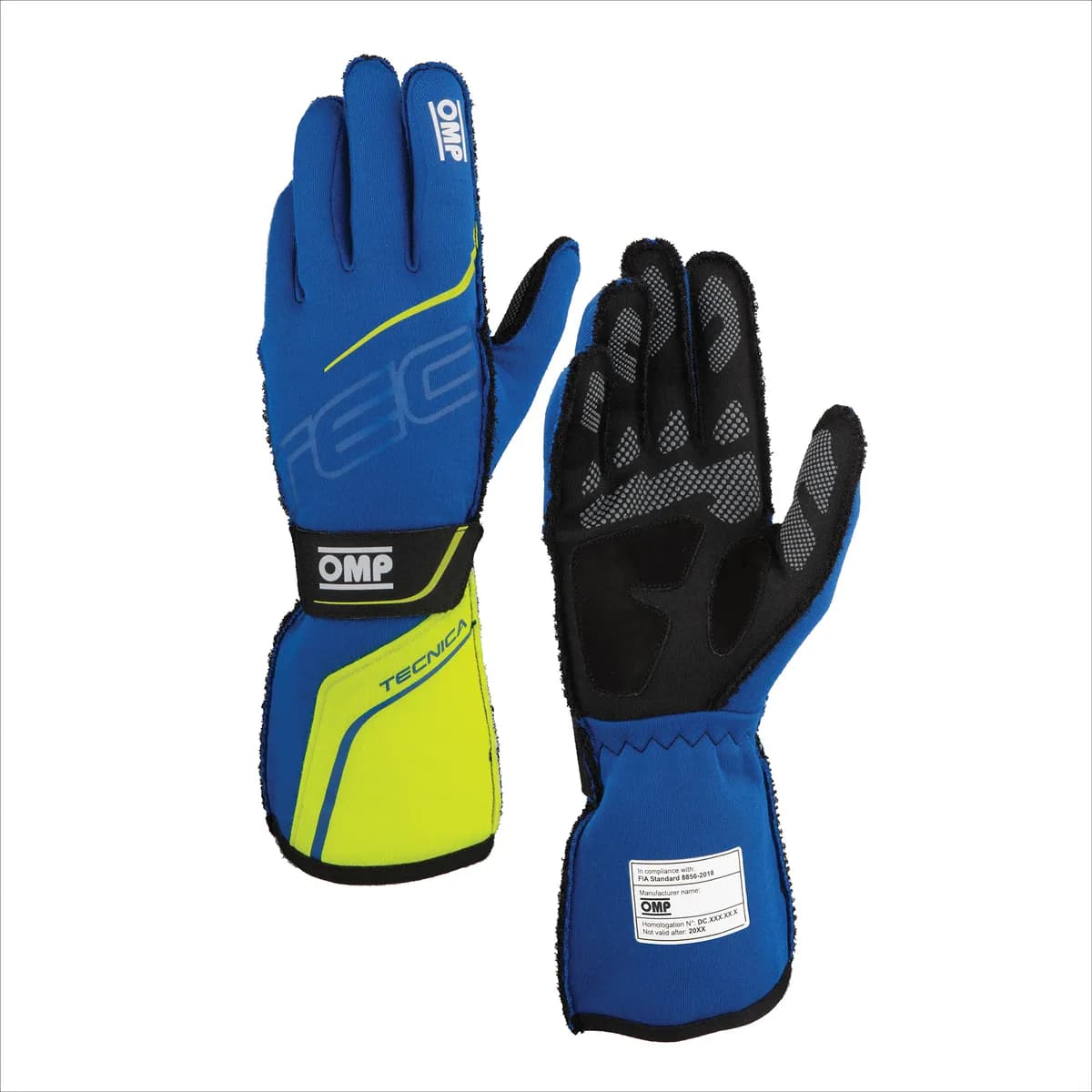 Tecnica Gloves Fia 8856- 2018 Blue / Yellow Sz. s