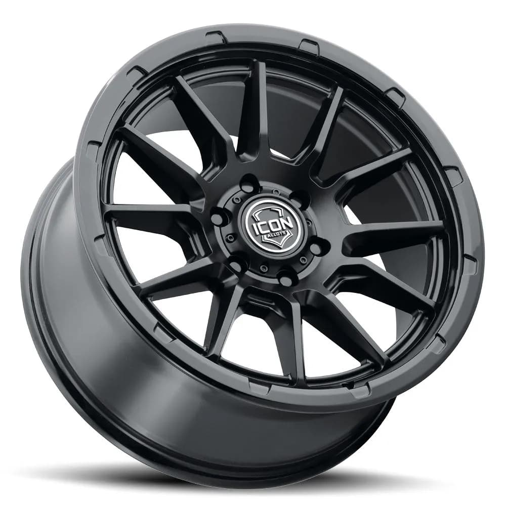 Icon Suspension Icon Alloys Cajon Dbl Black - 20 x 9 / 6 x 5.5 / 0mm / 5 bs 8320908350db