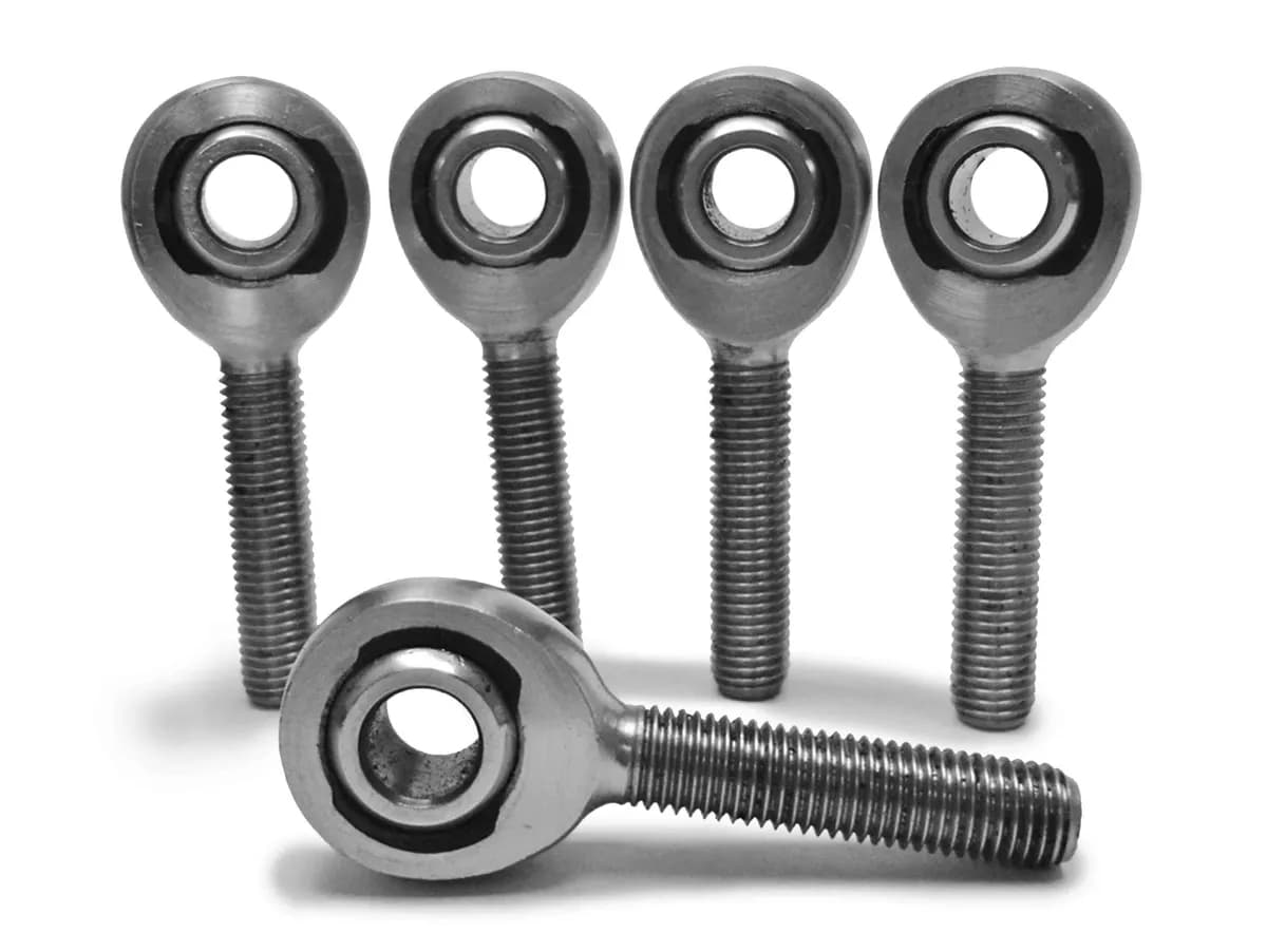 Inch Male 11/16-18 LH Chrome Moly Housing, Nylon Race 5 Pack