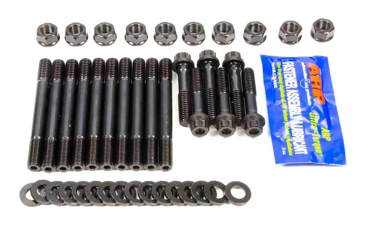 SB Chevy 4-bolt splayed main stud kit