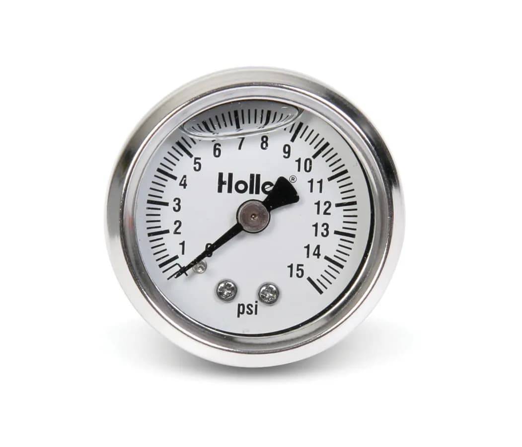 Fuel Gauge 015psi Liquid fi