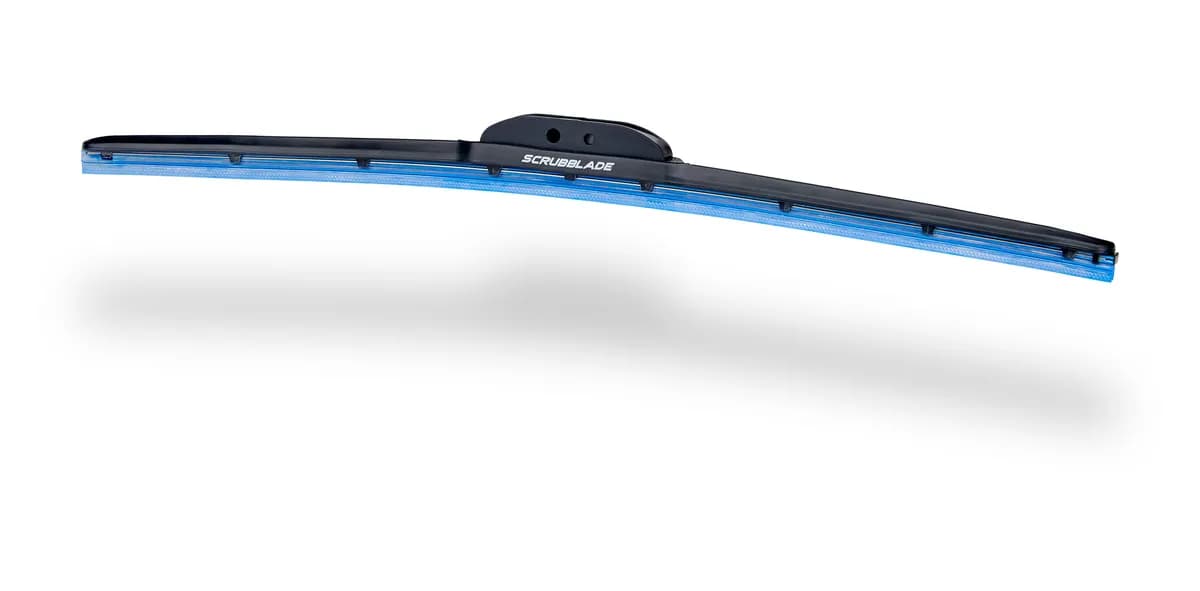 Scrubblade - 22 550mm Blue Silicone Shadeblade Wiper Blade - CBB2200