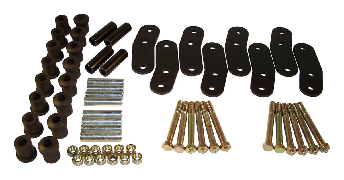 RT Off-Road - Metal Black Hd Shackle Kit