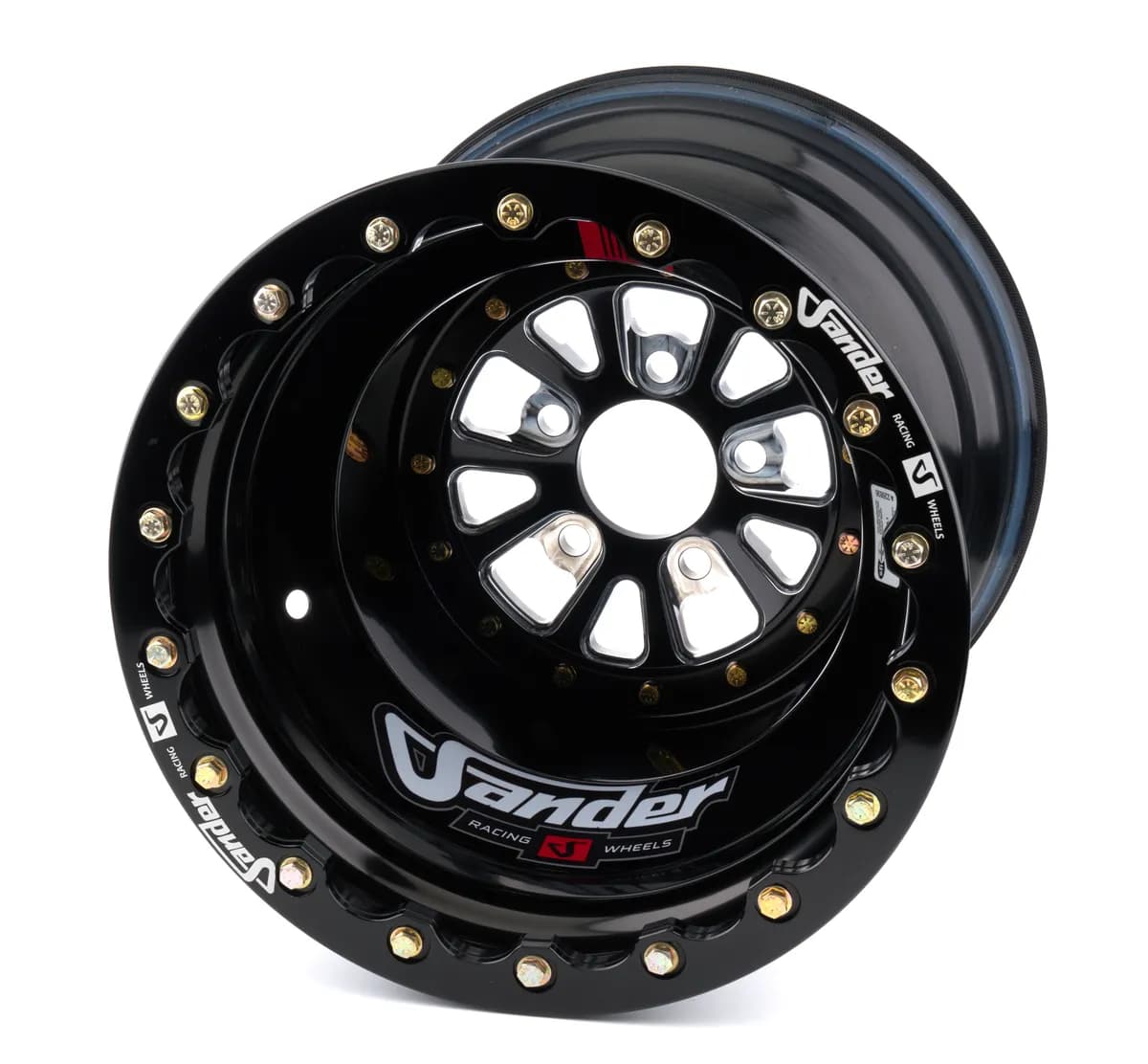 762 Series16x16x4in 5x4.75 Bolt Mach Dbl Blk