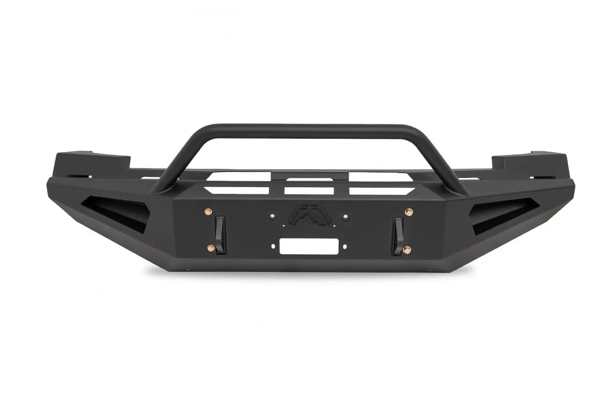 0713 Silverado 1500 Red Steel Front w/ Prerunner Guard Bumper