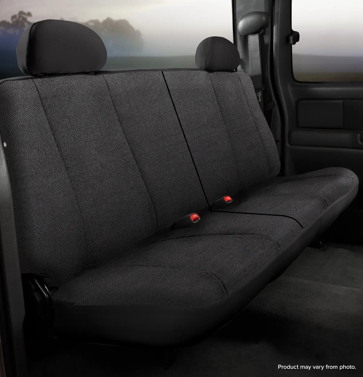 Fia Trs45-13 Black Tr40 Series - Wrangler Saddleblanket Custom Fit Rear Seat Cover - Solid Black