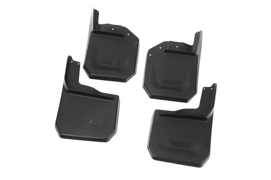 0715 Jeep Wrangler (Jk) Splash Guard Kit 4 Piece Black