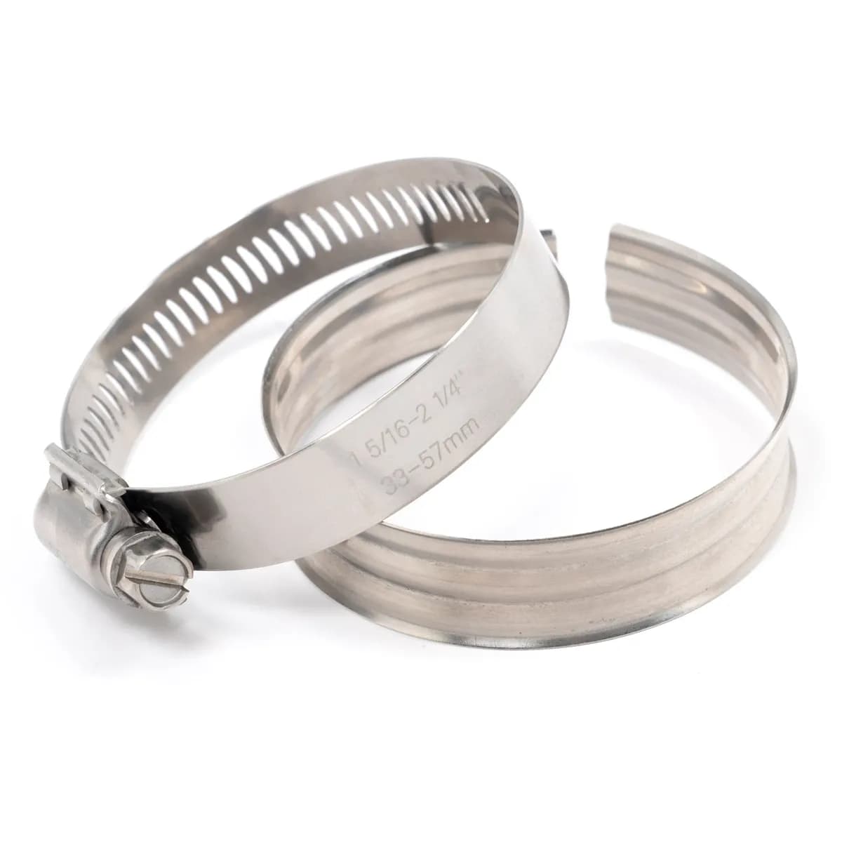Hose Clamp with W-Style Inner Liner - 3 ID Range 65-89mm Old Size was 52-76mm