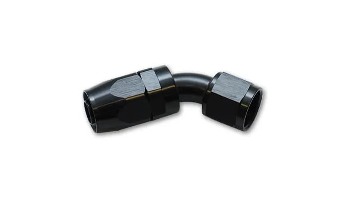 Vibrant Performance - 21420 - Swivel Hose End Fitting, 45 Degree; Size: -20AN
