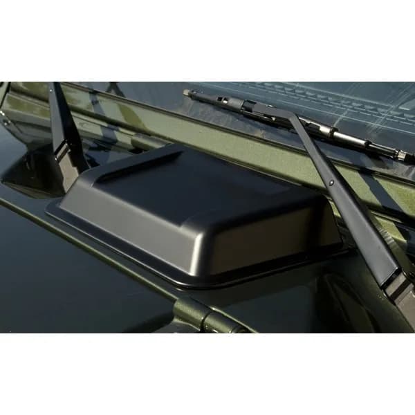 Rugged Ridge Cowl Vent Scoop, Black - JK