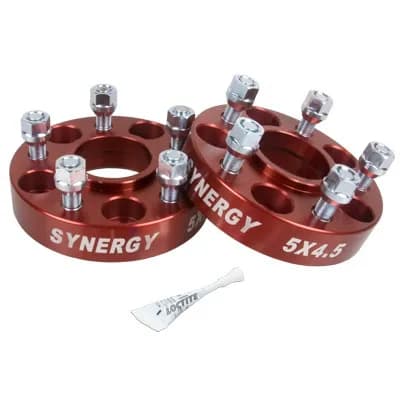 Jeep Hub Centric Wheel Spacers 5X4.5-1.75 Inch Width 1/2-20 UNF Stud Size Synergy MFG