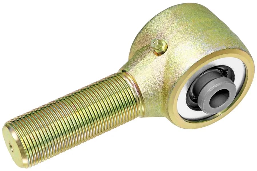 Forged Johnny Joint 2 1/2 Inch 2.590 Inch X 0.718 Inch Ball 1 1/4 Inch-12 Right Hand Threaded Shank Externally Greased Each RockJock 4x4