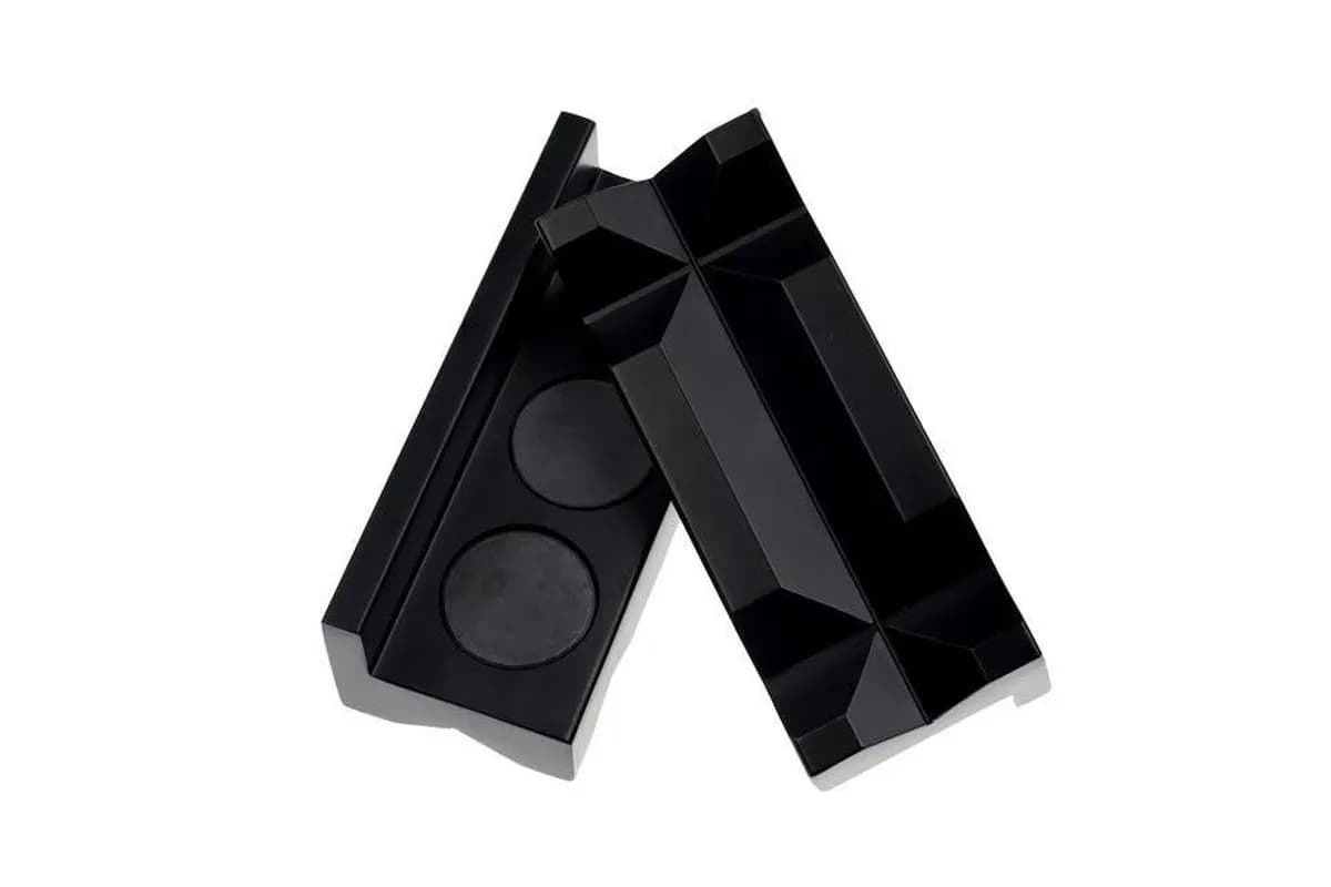 4 Black Aluminum Vise Jaws