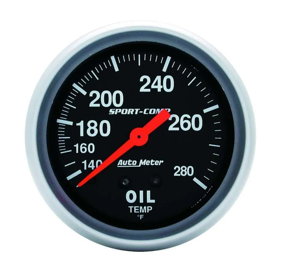 2-5/8in. Oil Temperature; 140-280 f; Sport-Comp