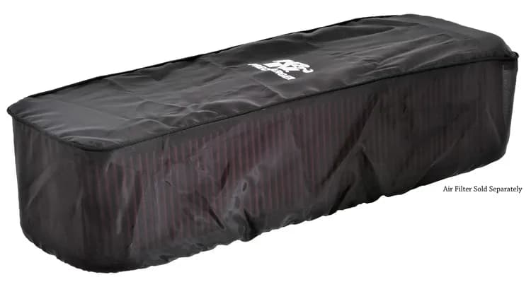 Precharger; Medium 4 Air Box, Black Air Filter Wrap