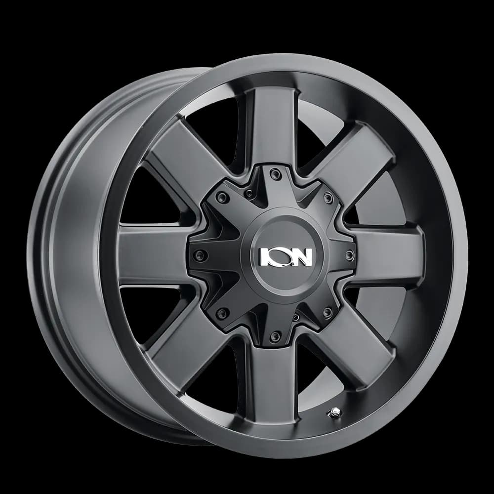 Ion 141 141 Satin Black 18x9 8-165.1 18mm 125.2mm 141-8981b18
